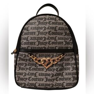 Juicy Couture “Change of Heart” monogram backpack - EUC